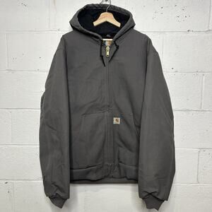 Carhartt Quilted Hooded Active Jacket “Gravel/Grey” J140-GVL